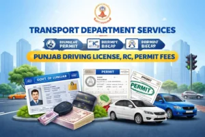 transport-department-services-punjab-vahan-sarathi